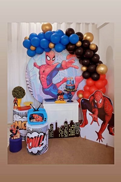 Kit Pegue e monte homem aranha
