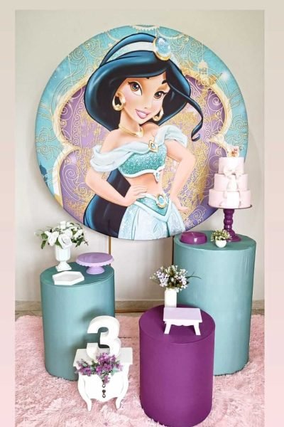 Kit Pegue e monte Princesa Jasmine