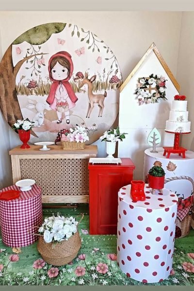 Kit Pegue e monte Chapeuzinho Vermelho